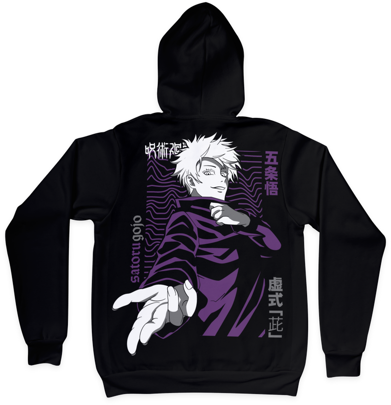 בגדים - סווטשירט גוג'ו - Jujutsu Kaisen \ ג'וג'וטסו קאיזן