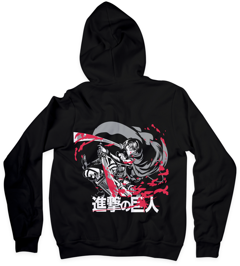 בגדים - סווטשירט ליווי אקרמן - Attack on Titan \ מתקפת הטיטאנים
