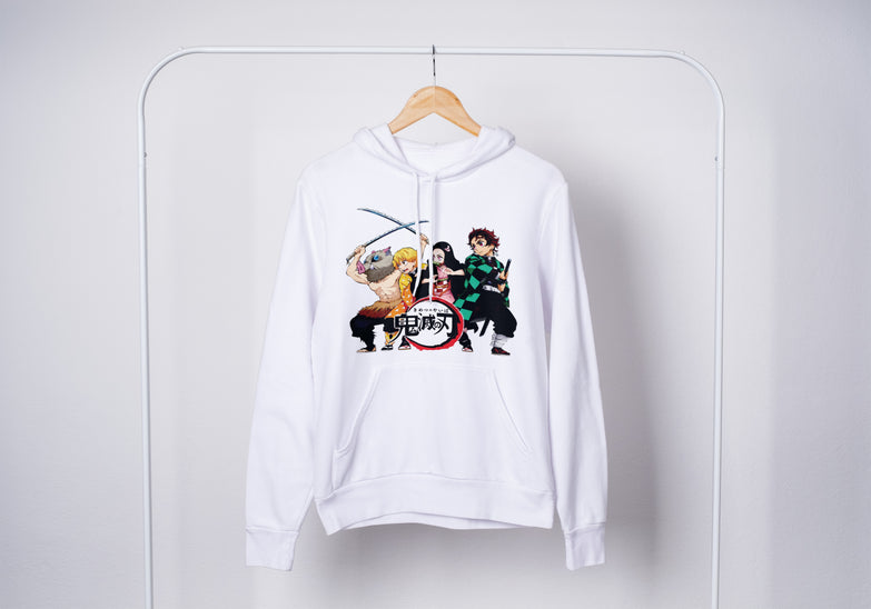 בגדים - סווטשירט קוטלי השדים ראשיות - Demon Slayer \ קוטל השדים