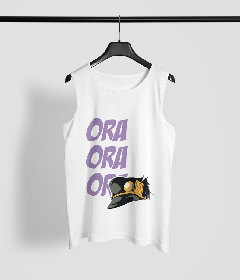 בגדים - גופיה אורה אורה - JoJo's Bizzare Adventure \ ההרפתקה המוזרה של ג'וג'ו