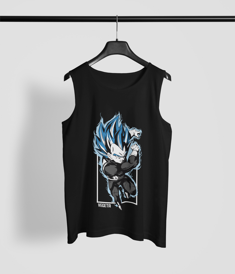 בגדים - גופיה וג'יטה סופר סאיה כחול - Dragon Ball \ דרגון בול