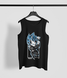 בגדים - גופיה וג'יטה סופר סאיה כחול - Dragon Ball \ דרגון בול