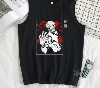 בגדים - גופיה סוקונה - Jujutsu Kaisen \ ג'וג'וטסו קאיזן