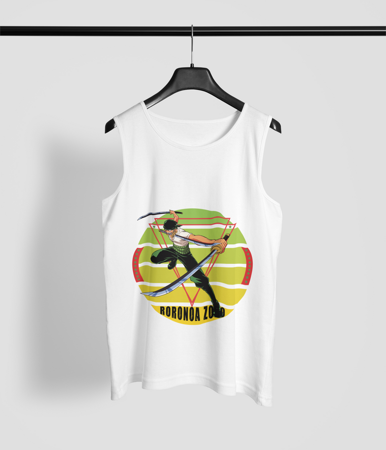 בגדים - גופיה זורו שלוש חרבות - One Piece \ וואן פיס