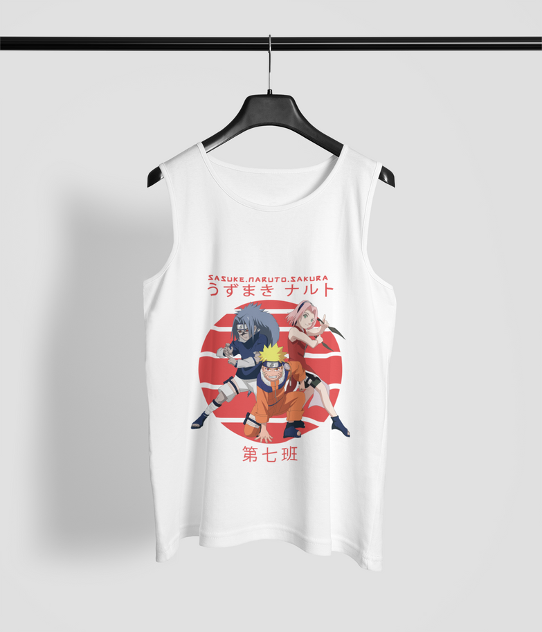 בגדים - גופיה צוות שבע צעירים - Naruto \ נארוטו