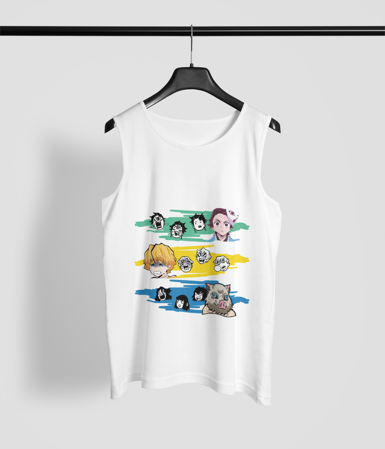 בגדים - גופיה קוטלי השדים ראשיות - Demon Slayer \ קוטל השדים