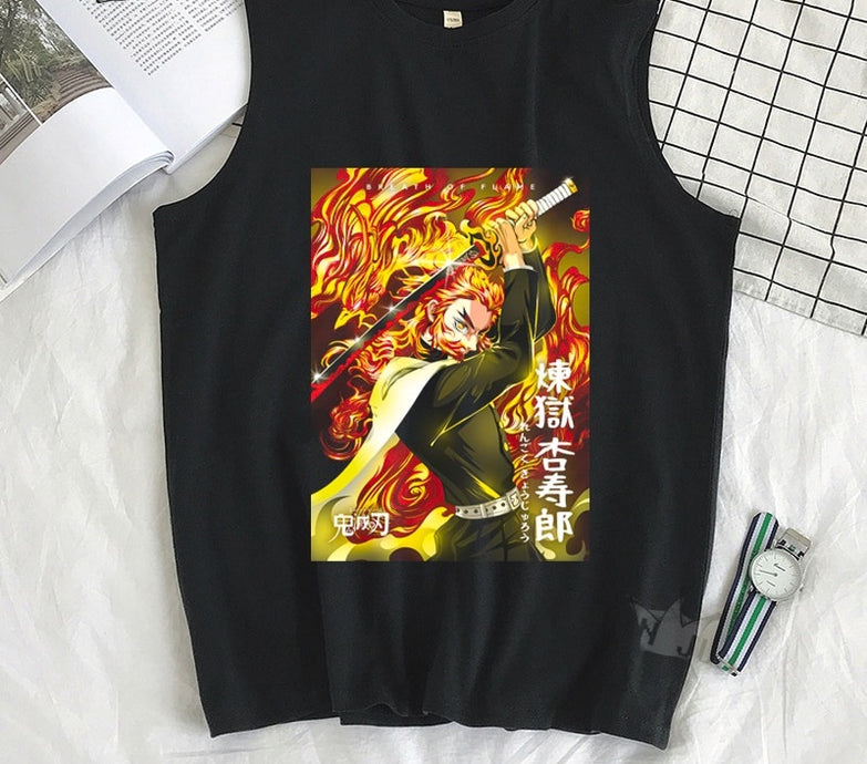 בגדים - גופיה קיוג'ורו 2 - Demon Slayer \ קוטל השדים