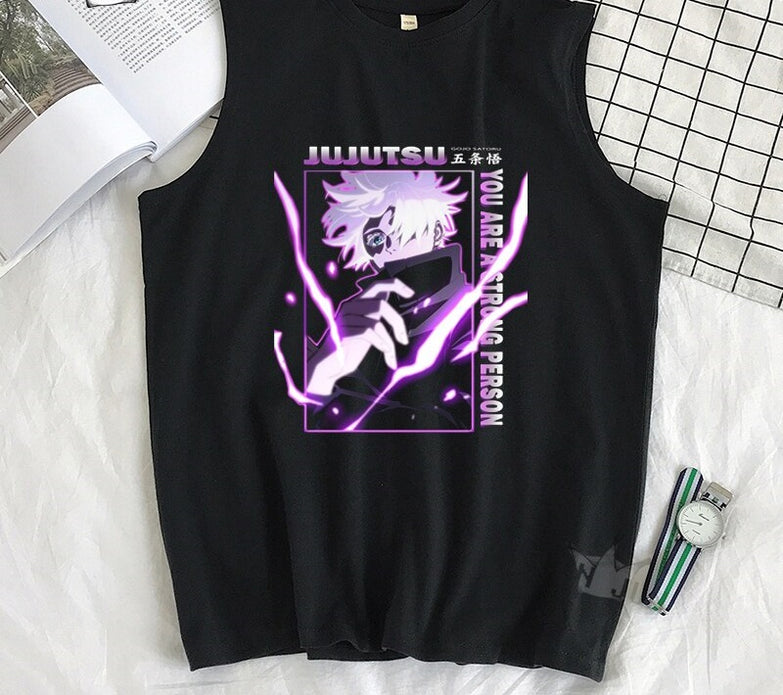 בגדים - גופיה גוג'ו 2 - Jujutsu Kaisen \ ג'וג'וטסו קאיזן