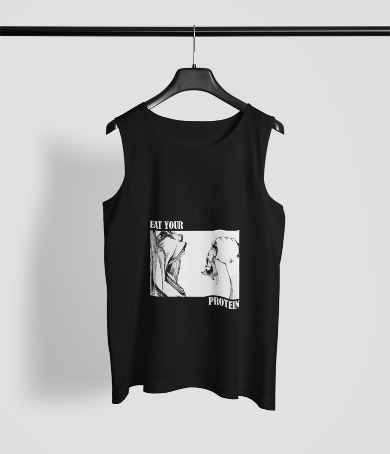 בגדים - גופיה מתקפת הטיטאנים חלבון - Attack on Titan \ מתקפת הטיטאנים