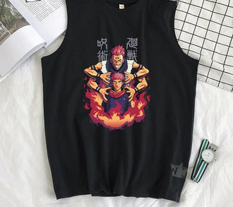 בגדים - גופיה סוקונה ויוג'י - Jujutsu Kaisen \ ג'וג'וטסו קאיזן