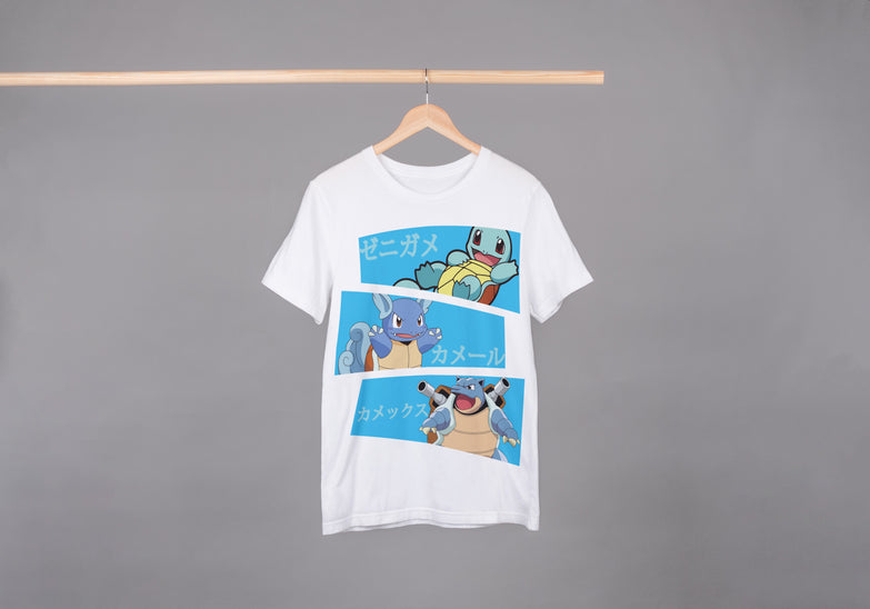 בגדים - חולצה סקווירטל התפתחות - Pokemon \ פוקימון