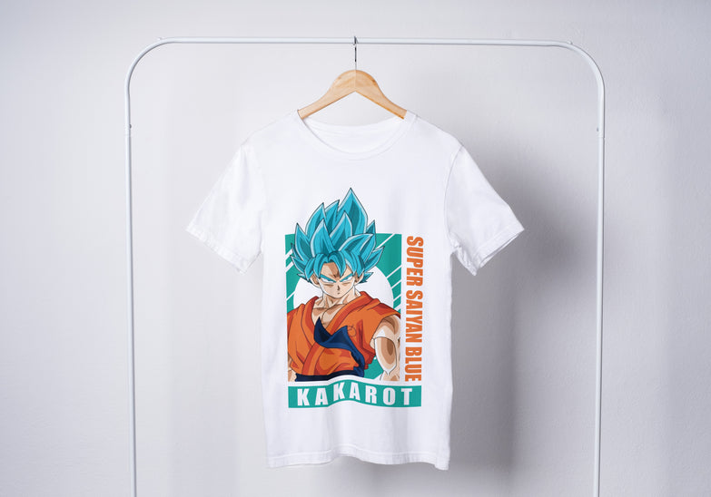 בגדים - חולצה גוקו כחול - Dragon Ball \ דרגון בול