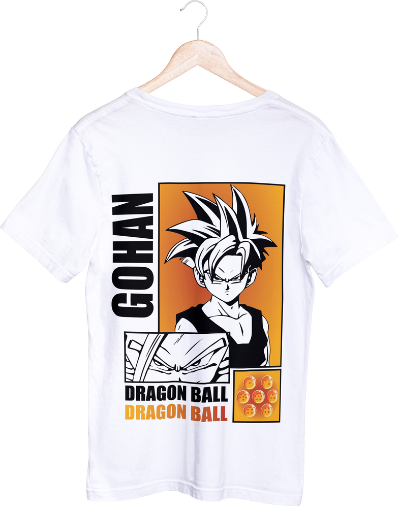 בגדים - חולצה גוהאן צעיר אחורה - Dragon Ball \ דרגון בול