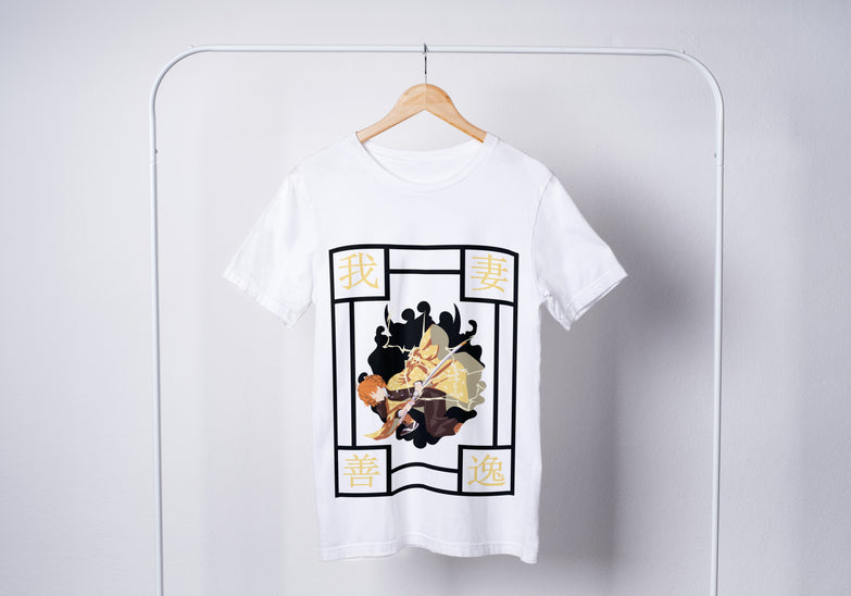 בגדים - חולצה זניטסו - Demon Slayer \ קוטל השדים