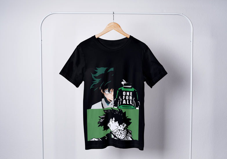 בגדים - חולצה דקו אחד בשביל כולם - My Hero Academia \ אקדמיית הגיבורים שלי