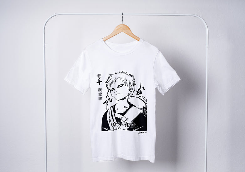 בגדים - חולצה גאארה מנגה - Naruto \ נארוטו