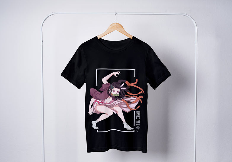 בגדים - חולצה נזוקו מוזרה - Demon Slayer \ קוטל השדים