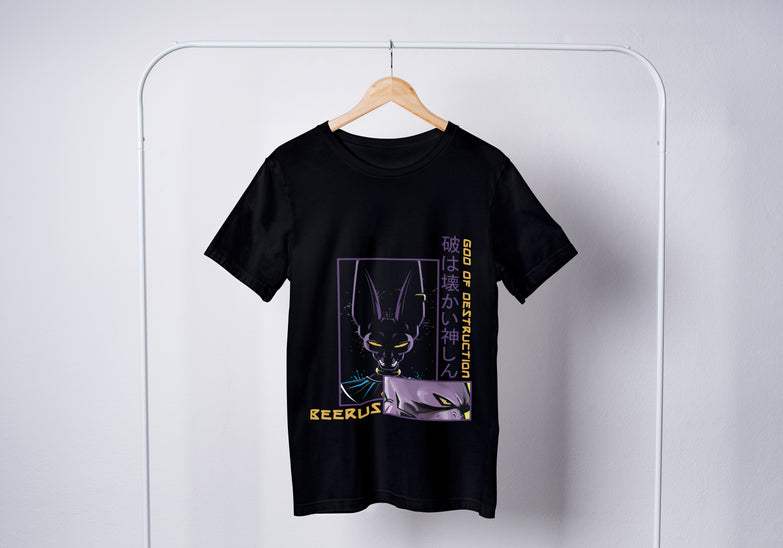 בגדים - חולצה בירוס אל ההשמדה - Dragon Ball \ דרגון בול