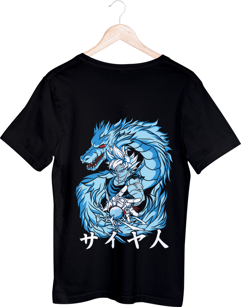 בגדים - חולצה גוקו כחול - Dragon Ball \ דרגון בול