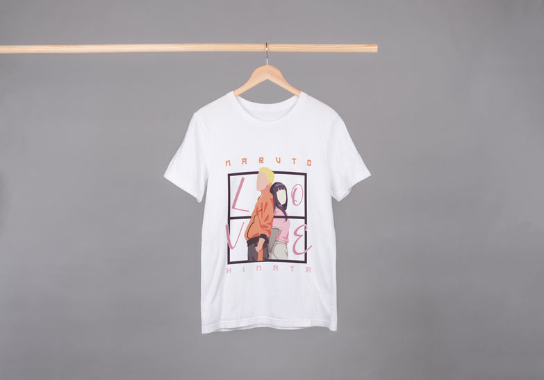 בגדים - חולצה נארוטו הינאטה אהבה - Naruto \ נארוטו