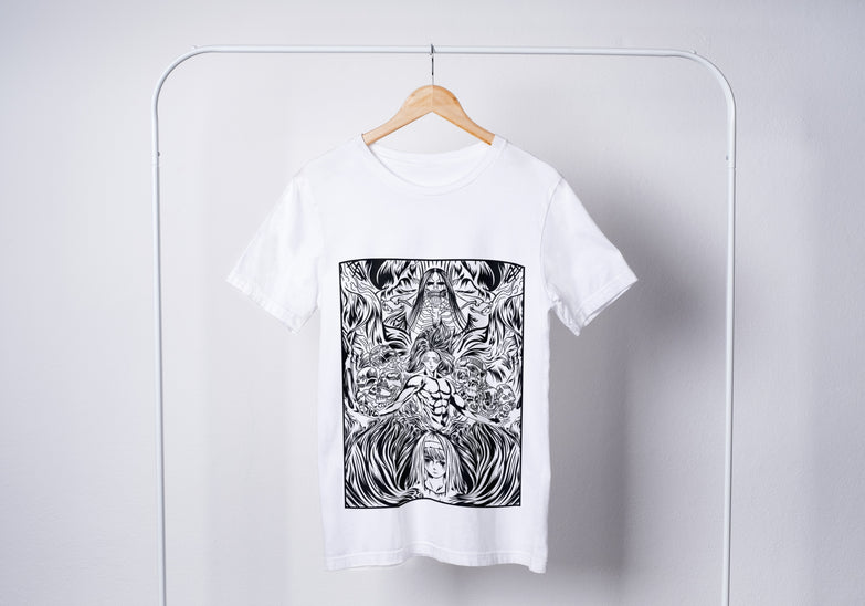 בגדים - חולצה מתקפת הטיטאנים מנגה - Attack on Titan \ מתקפת הטיטאנים