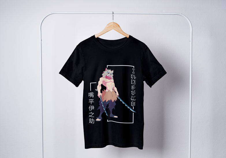 בגדים - חולצה אינוסקה מוזר - Demon Slayer \ קוטל השדים