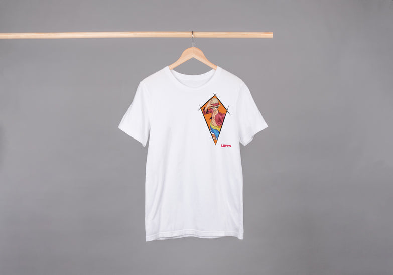 בגדים - חולצה לופי משולש - One Piece \ וואן פיס