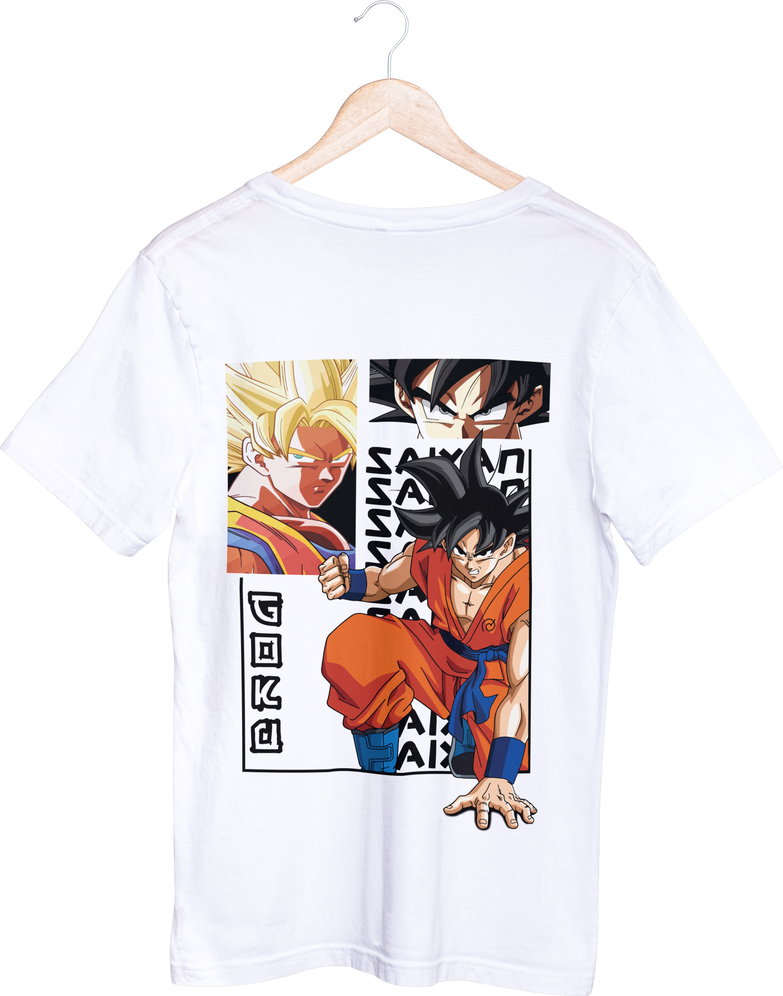 בגדים - חולצה סון גוקו אחורה - Dragon Ball \ דרגון בול