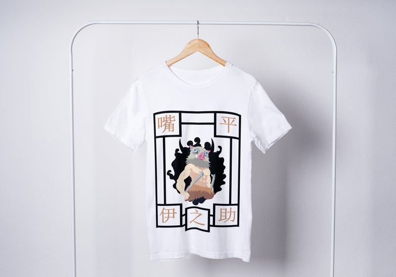 בגדים - חולצה אינוסקה מסגרת - Demon Slayer \ קוטל השדים