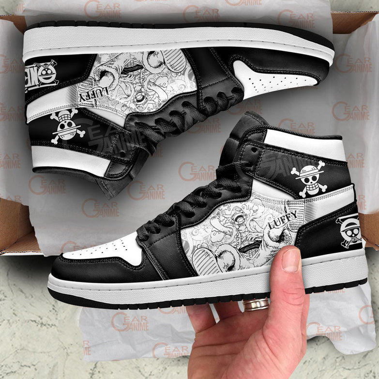 נעליים - סניקרס לופי גיר 5 מנגה - One Piece \ וואן פיס