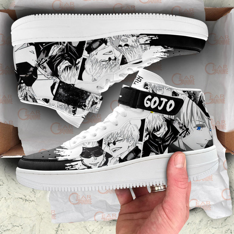נעליים - סניקרס גוג'ו איירפורס - Jujutsu Kaisen \ ג'וג'וטסו קאיזן