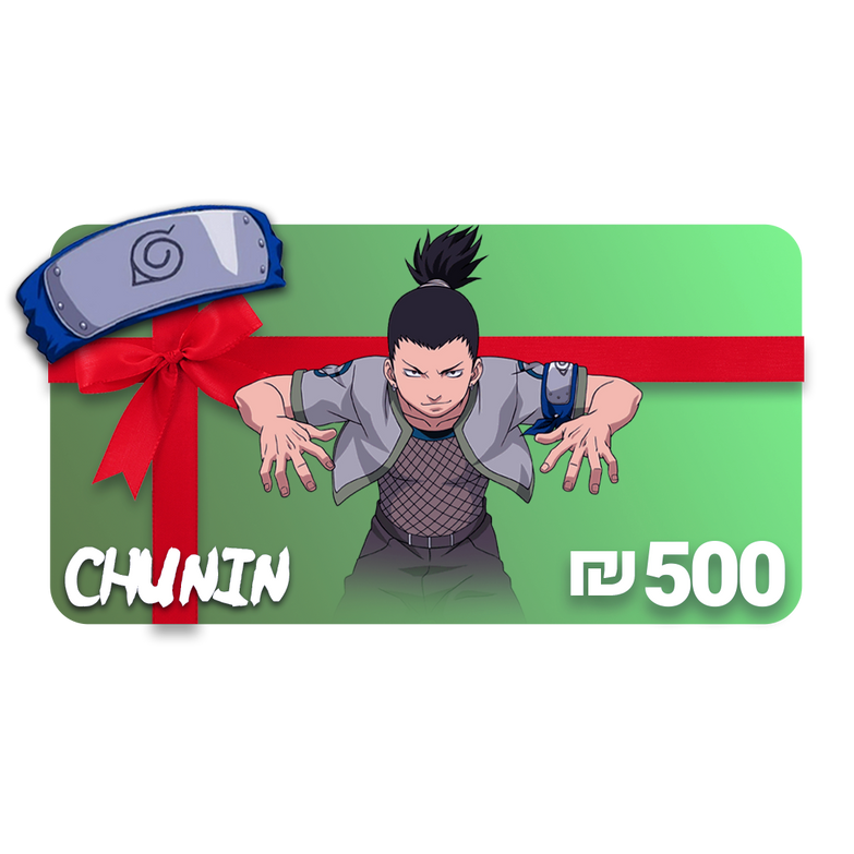 Credit Pack = ₪500 | Chunin
