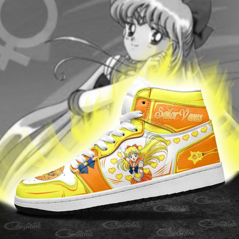 נעליים - סניקרס סיילור ונוס מינאקו ג'ורדן - Sailor Moon \ סיילור מון