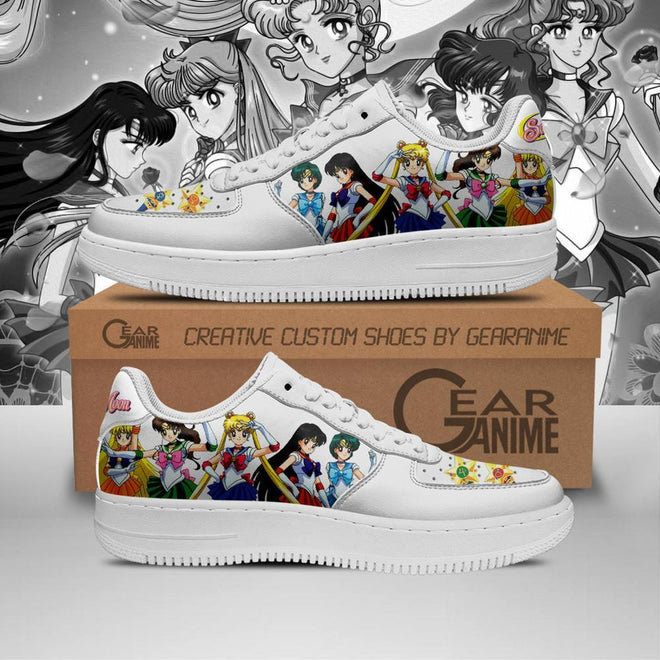 נעליים - סניקרס לוחמות הסיילור איירפורס - Sailor Moon \ סיילור מון