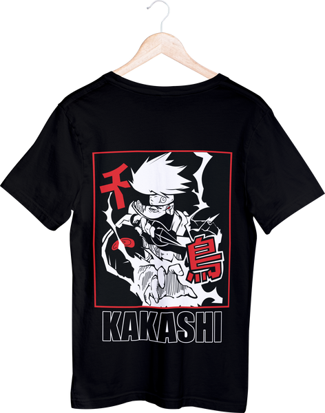 בגדים - חולצה קאקאשי צ'ידורי וקונאי - Naruto \ נארוטו