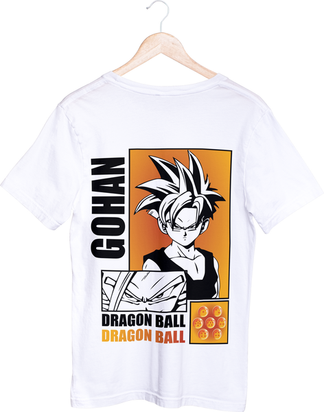 בגדים - חולצה גוהאן צעיר אחורה - Dragon Ball \ דרגון בול